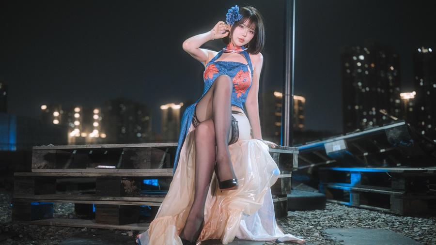 253-Tina很妖孽呀-No.043 – 碧蓝航线 建武 旗袍 [34P] 第4张