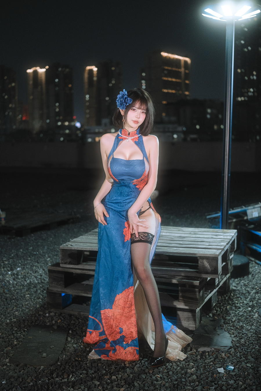 253-Tina很妖孽呀-No.043 – 碧蓝航线 建武 旗袍 [34P] 第2张