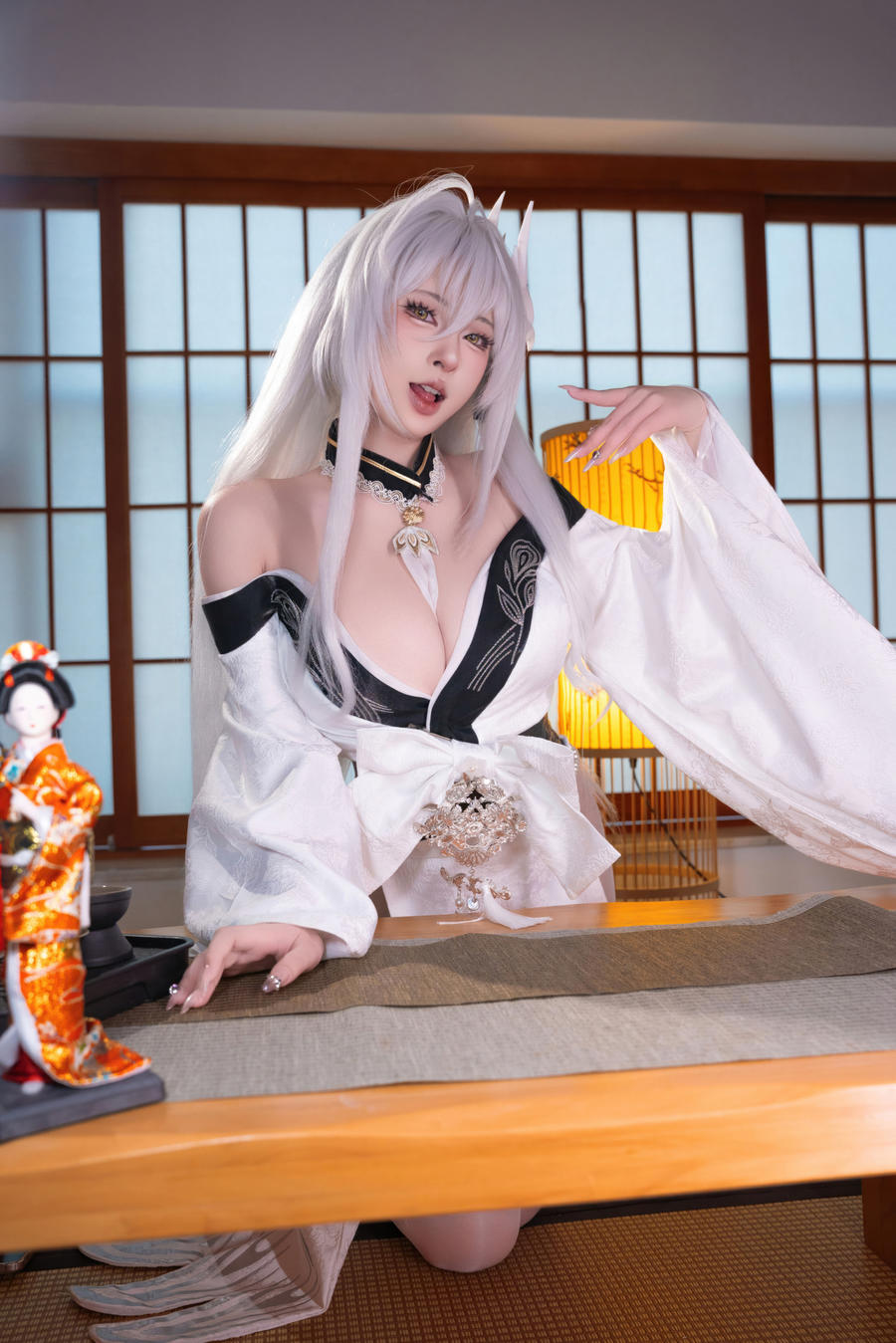 072-清水由乃-No.092 – 碧蓝航线 白凤和服 [76P 1V] 第4张