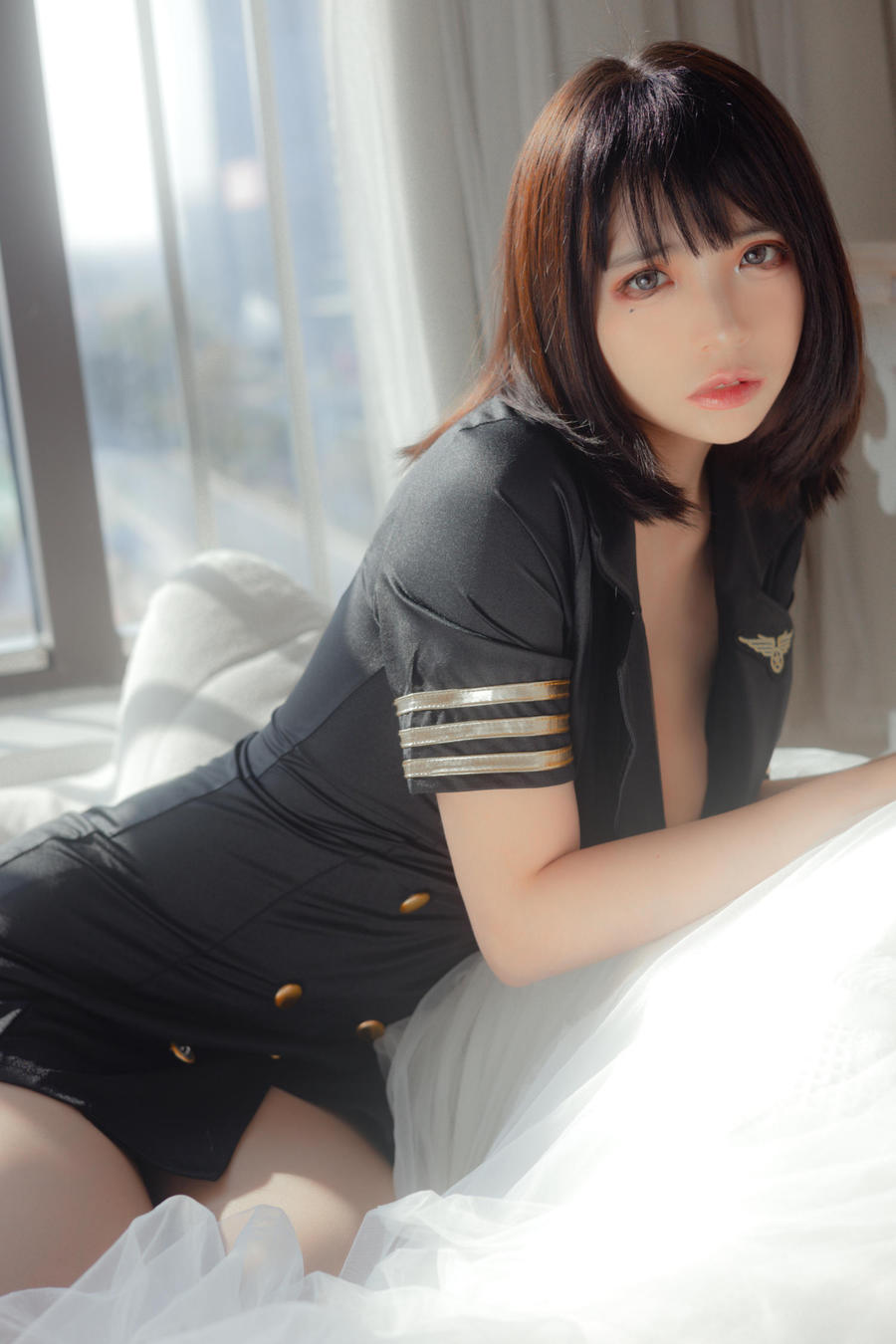 004-疯猫ss-No.162 – 黑色制服 [40P] 第1张