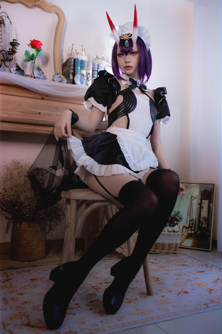 004-疯猫ss-No.161 – FGO 酒吞童子女仆 [30P] 第1张