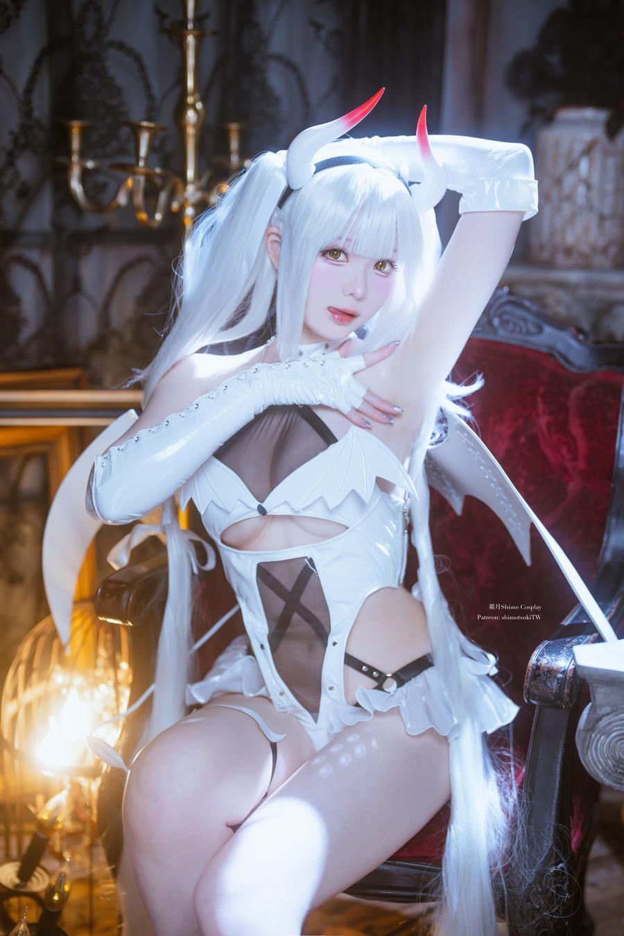 151-霜月shimo-No.127 – Blanc Demon [21P] 第3张