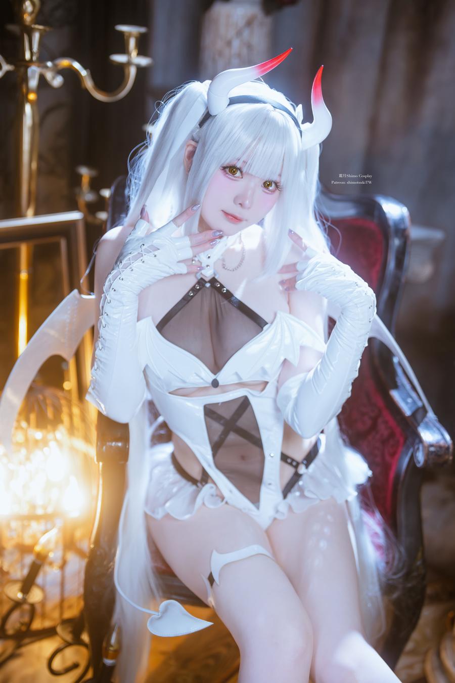 151-霜月shimo-No.127 – Blanc Demon [21P] 第4张