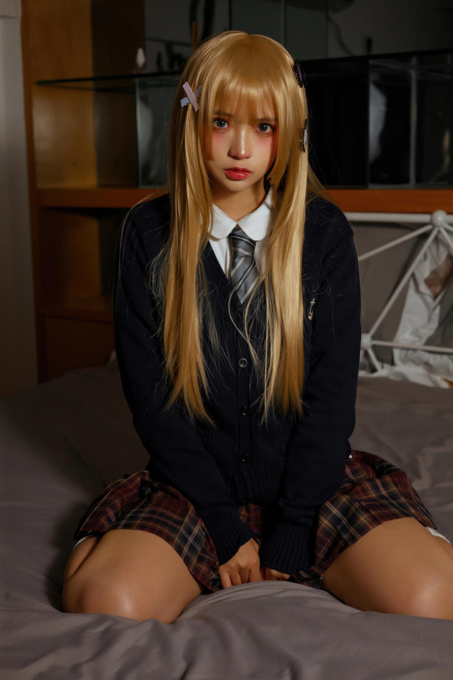 004-疯猫ss-No.165 – 黑皮JK [40P] 第1张