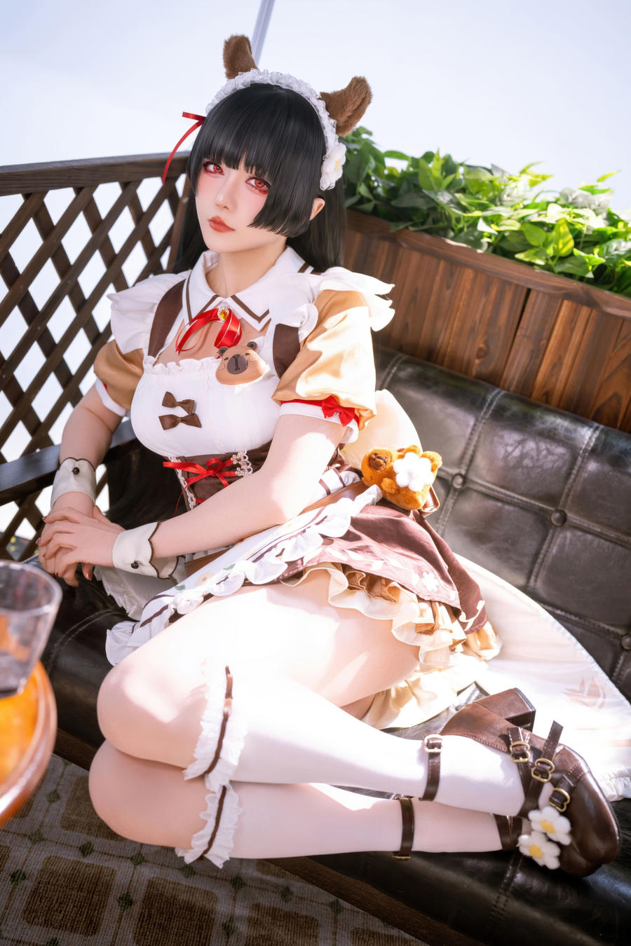 006-星之迟迟-No.316 – 2026年04月计划下 鸣潮 千咲·联动咖啡女仆 [17P] 第2张