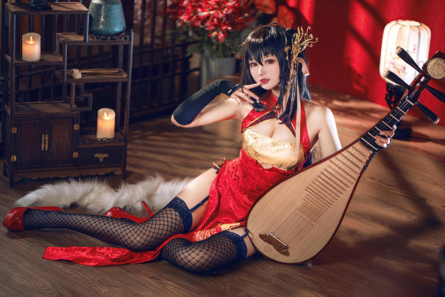 207-羽生三未-No.030 – 碧蓝航线 大凤旗袍 [21P] 第1张