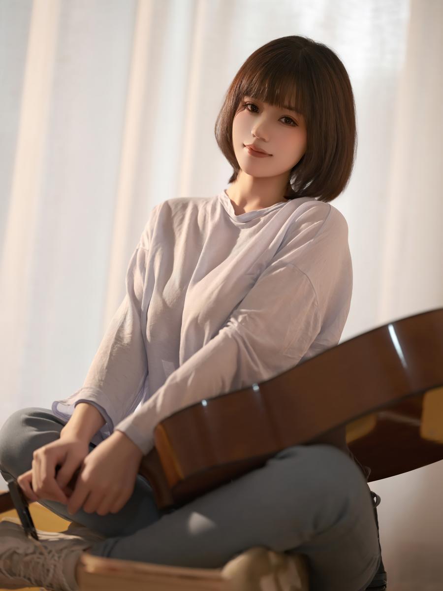 055-小仓千代w-No.148 – 吉他少女 [20P] 第1张