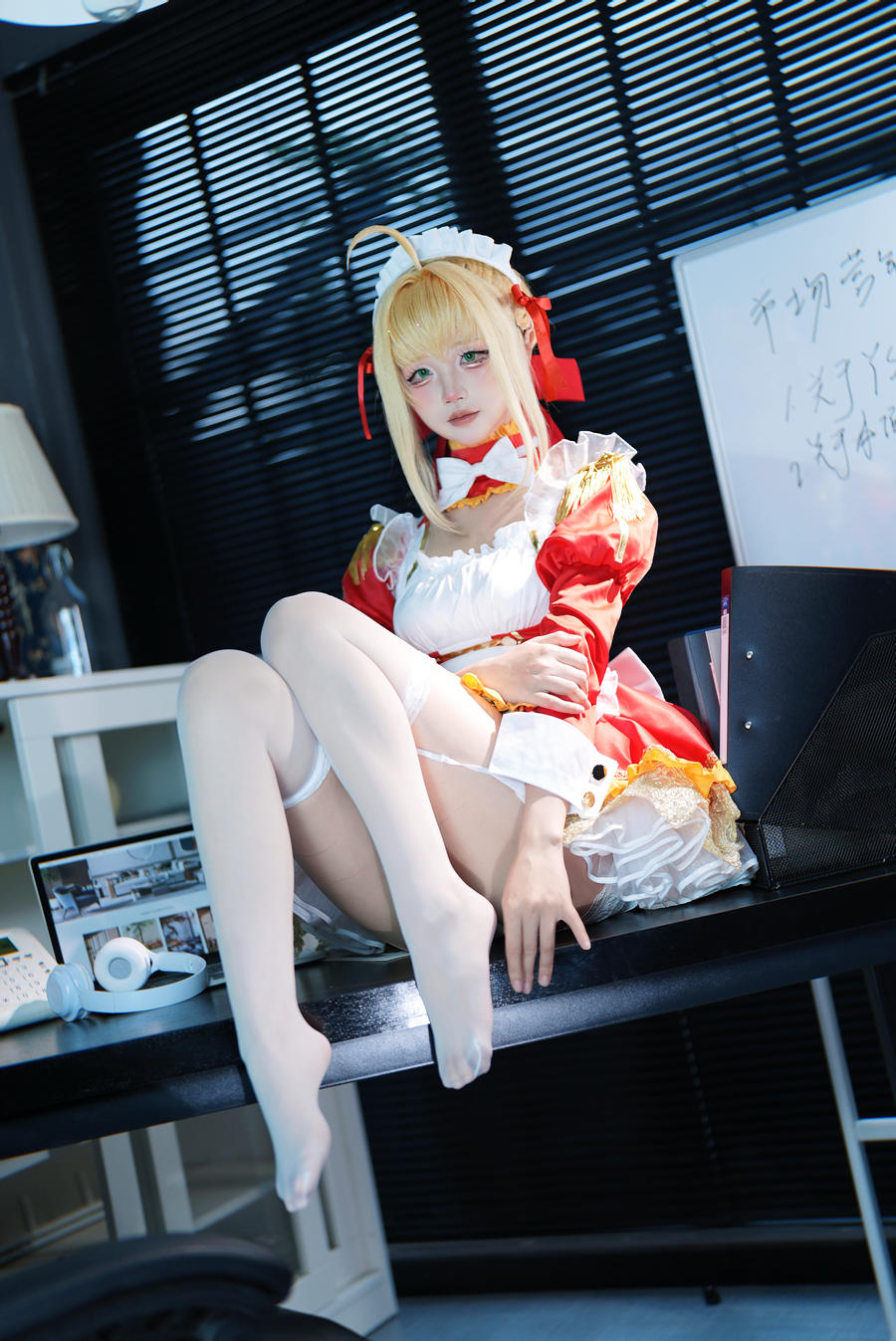 066-五更百鬼-No.032 – FGO 尼禄 女仆 [15P] 第1张