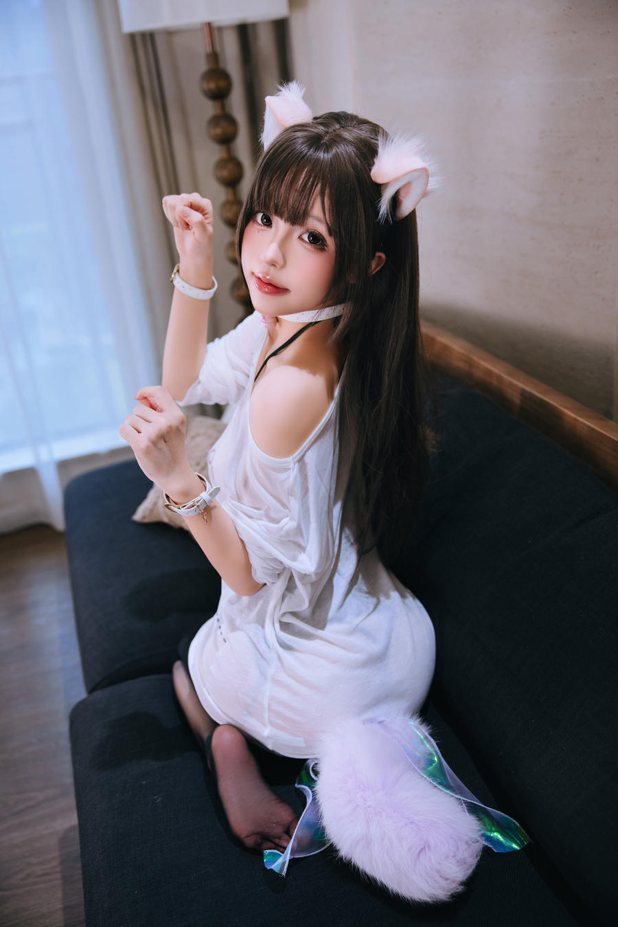 048-椎名莜(日奈娇)-No.238 – 家里的猫 [72P] 第4张