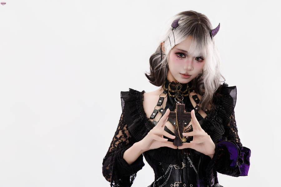 117-柒柒要乖哦-No.087 – 魔女盛宴 [99P] 第3张