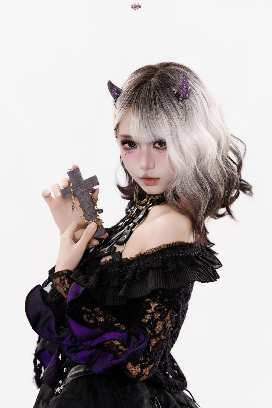 117-柒柒要乖哦-No.087 – 魔女盛宴 [99P] 第4张