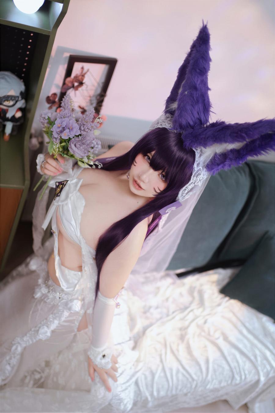 097-阿半今天很开心-No.076 – 碧蓝航线 武藏 婚纱 [75P] 第2张
