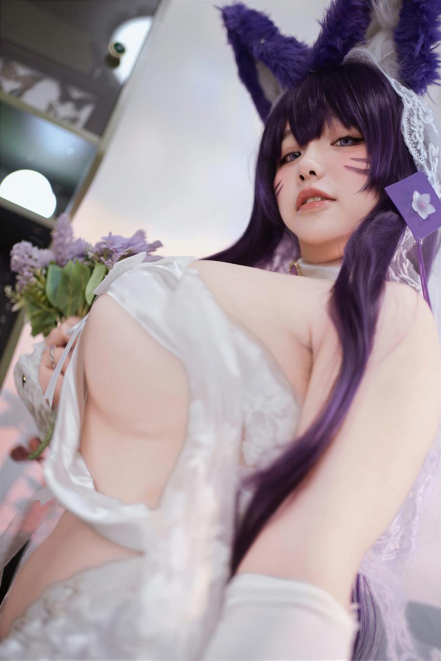 097-阿半今天很开心-No.076 – 碧蓝航线 武藏 婚纱 [75P] 第3张