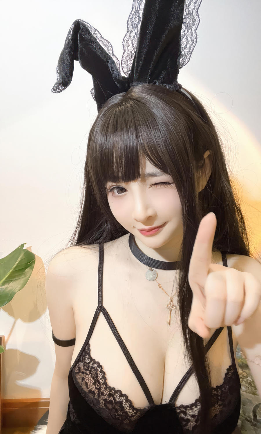 040-叉子宝宝-No.020 – 蕾丝兔女郎 [17P] 第3张