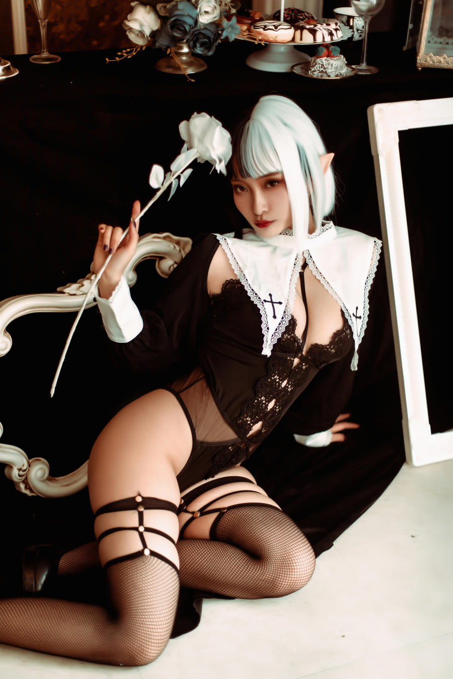 179-洛璃LoLiSAMA-No.122 – 修女 [14P] 第3张