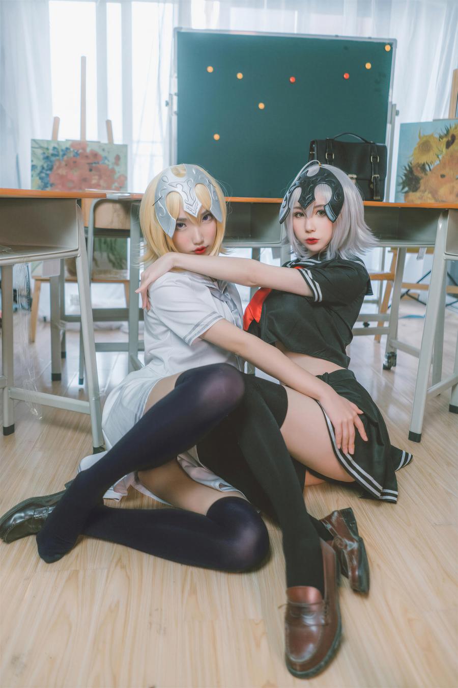 104-西园寺南歌-No.044 – 黑白贞德 JK制服 [24P] 第2张