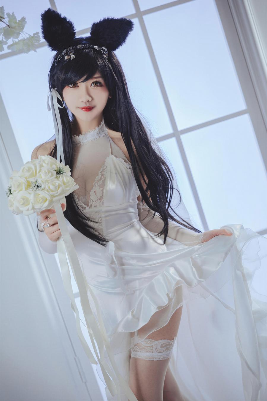 171-源纱希喵喵喵-No.031 – 碧蓝航线 爱宕 花嫁 [26P] 第2张