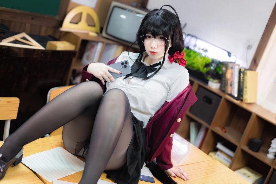 252-Meroko_魅瞳-No.012 – 碧蓝航线 大凤 JK [47P] 第4张