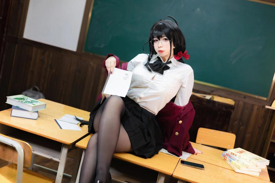 252-Meroko_魅瞳-No.012 – 碧蓝航线 大凤 JK [47P] 第1张