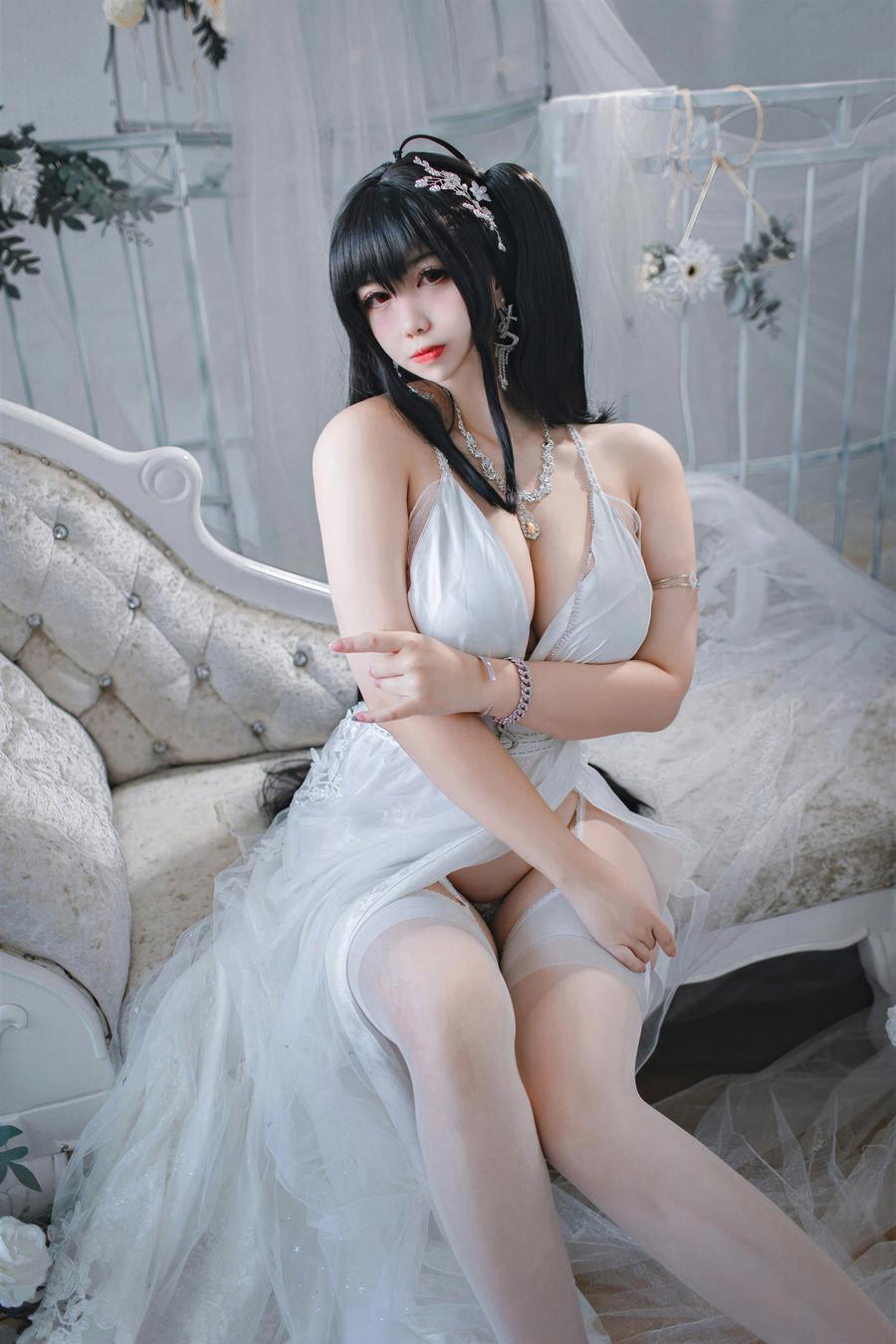 252-Meroko_魅瞳-No.013 – 碧蓝航线 大凤 花嫁 [43P] 第1张