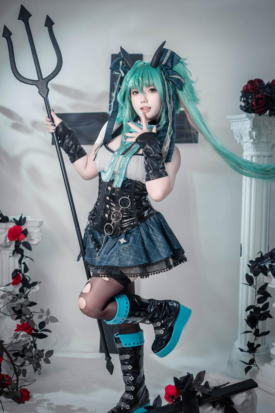 215-Messie Huang-No.029 – Miku Halloween [81P] 第3张