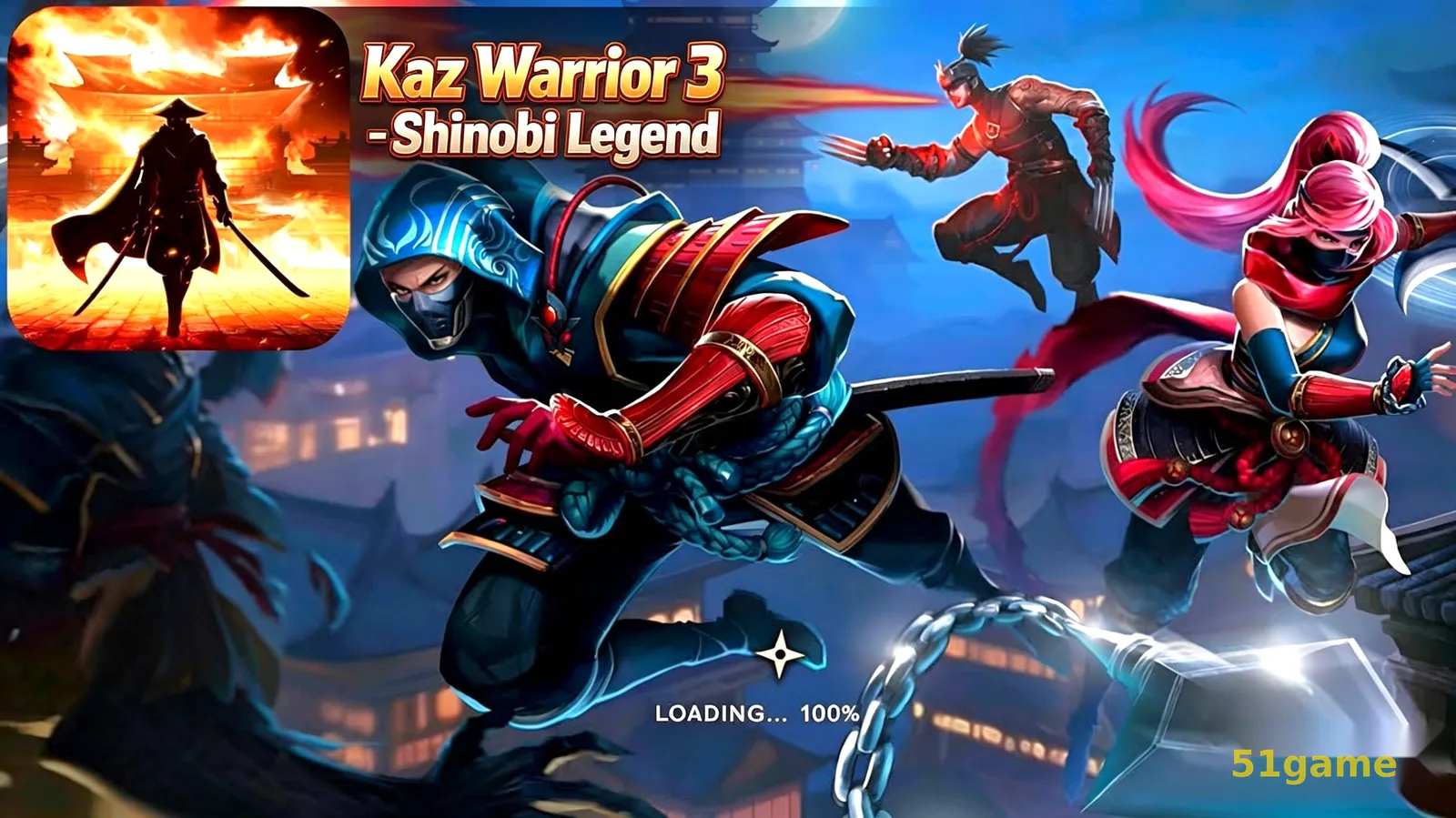 卡兹武士3：忍者传奇 游戏截图 1