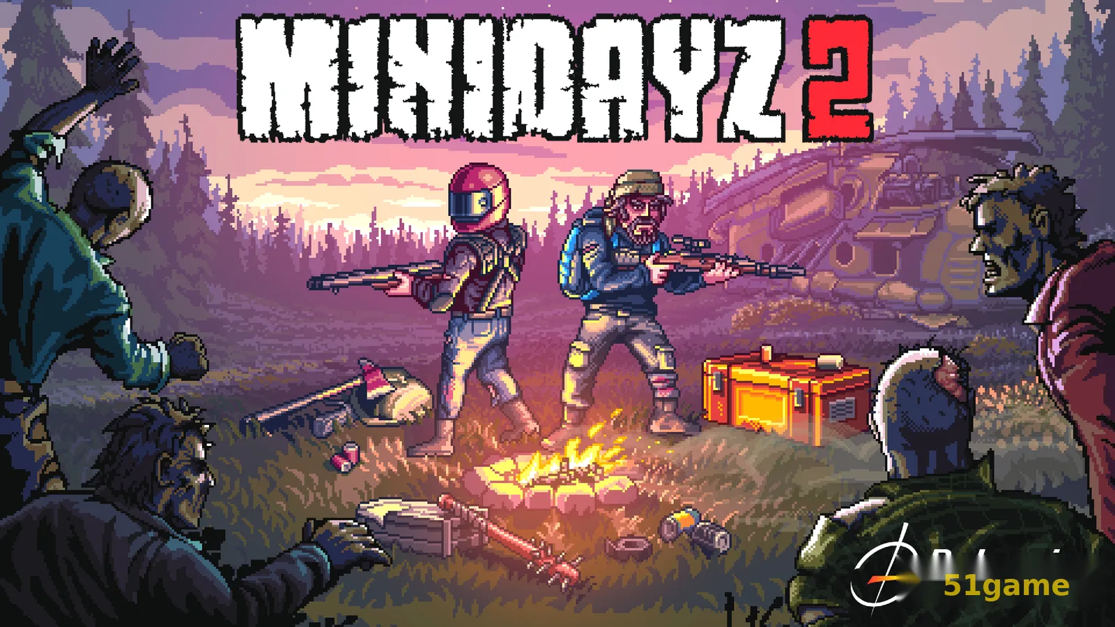 迷你dayz 1+2 游戏截图 1