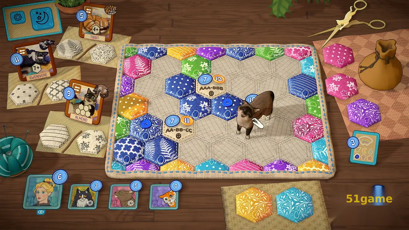 猫与花毯 游戏截图 2