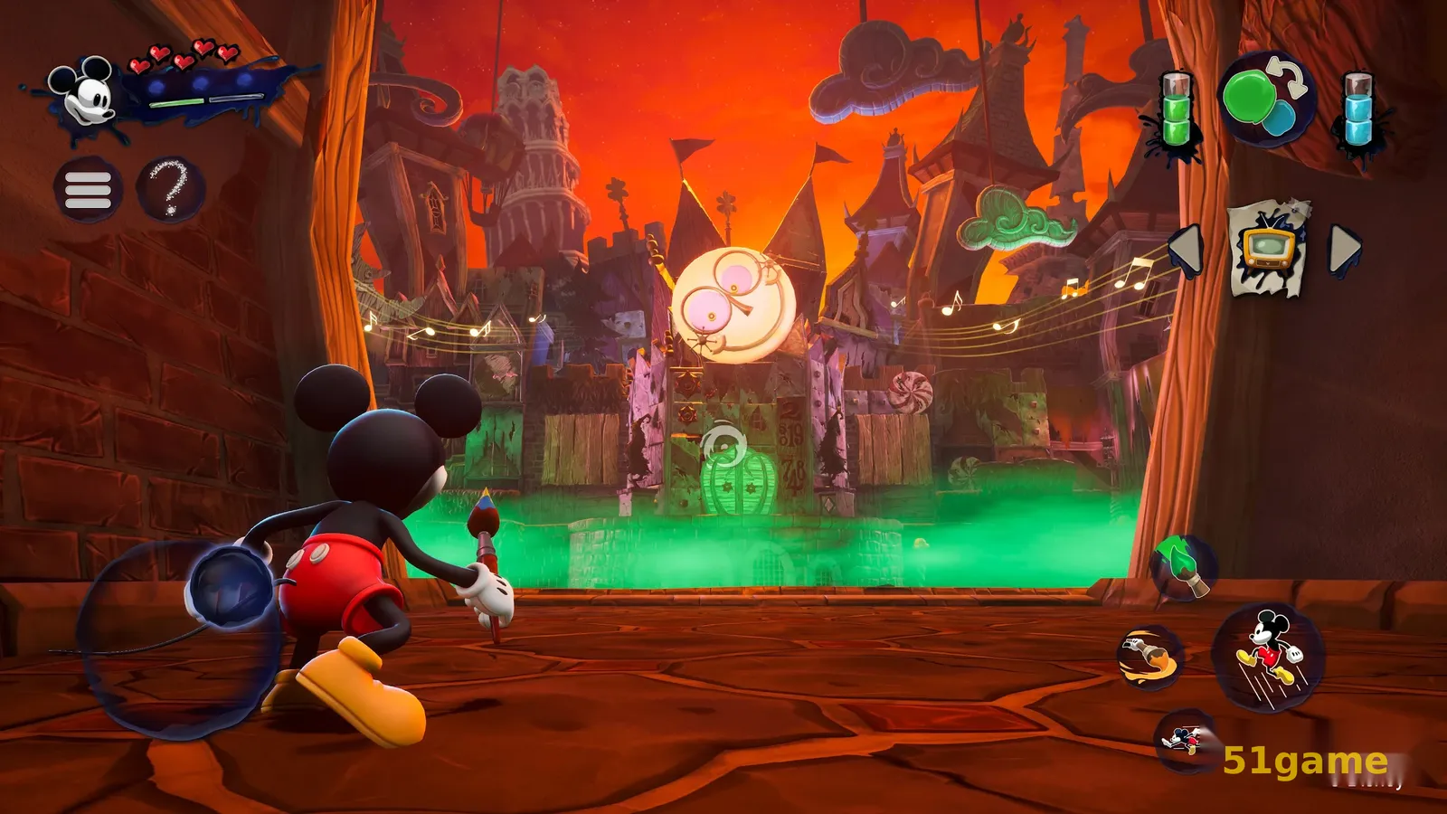迪士尼传奇米奇：重制版 游戏截图 4