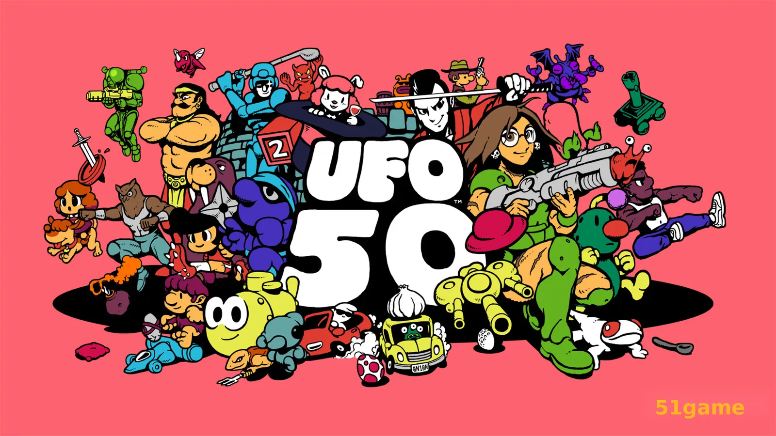 UFO 50复古游戏合集 游戏截图 1