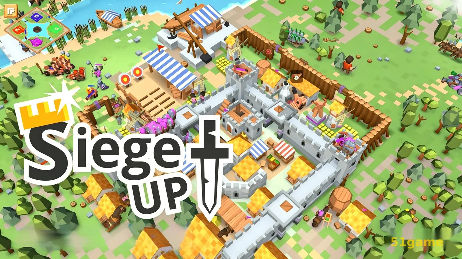 围攻中世纪战略RTS 游戏截图 1