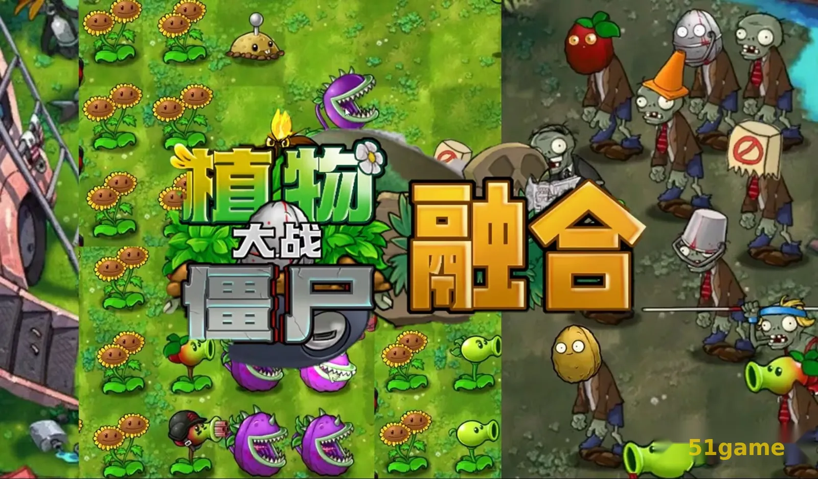 植物大战僵尸融合版 游戏截图 1