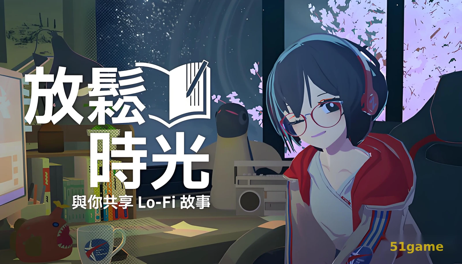 放松时光：与你共享Lo-Fi故事 游戏截图 1