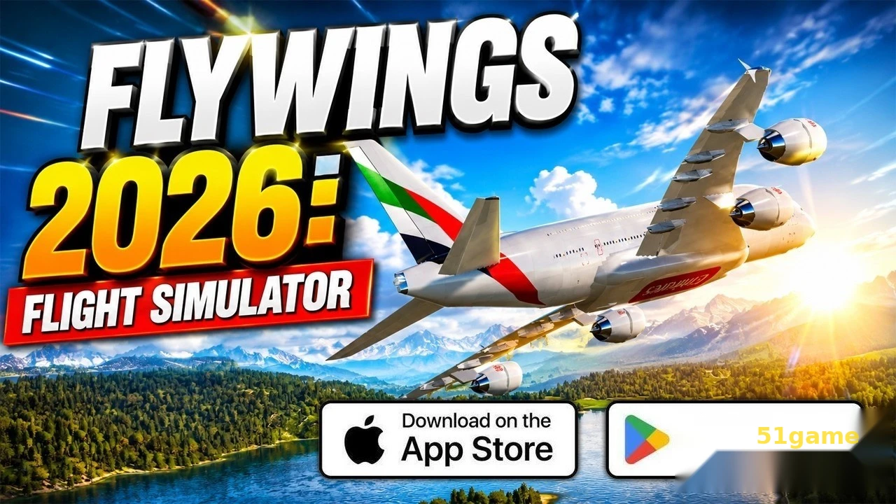 Flywings 2026 飞行模拟器 游戏截图 1