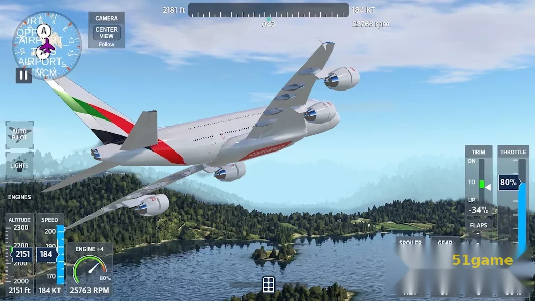 Flywings 2026 飞行模拟器 游戏截图 2