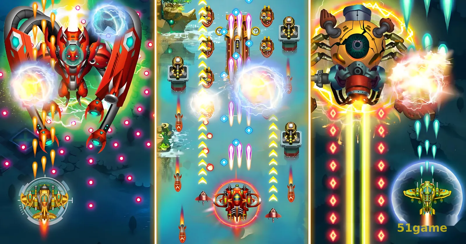 天空猛禽:太空入侵者 游戏截图 2