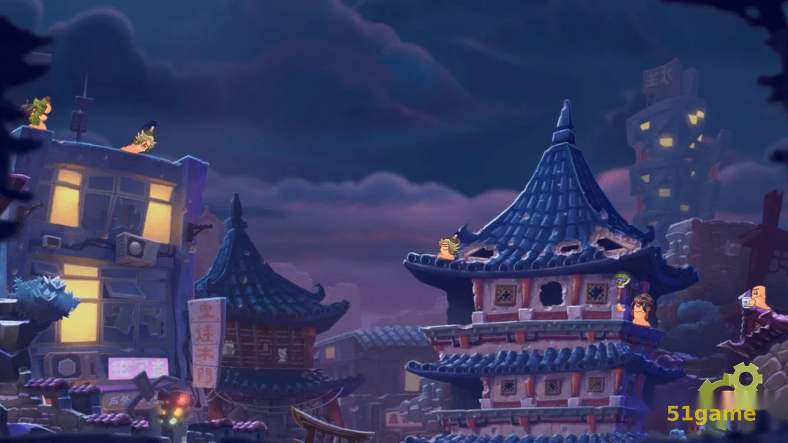 百战天虫:行动版 游戏截图 5