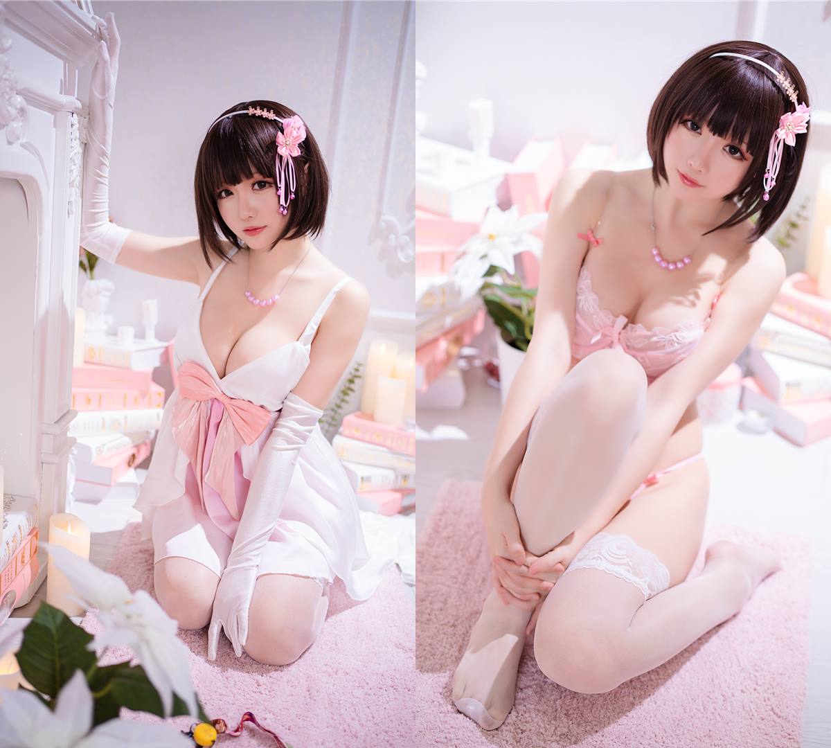 星之迟迟(Hoshilily)-加藤惠 特典礼服cosplay视频-1V-cos喵-cos美图-coser聚集地-cosplay作品库