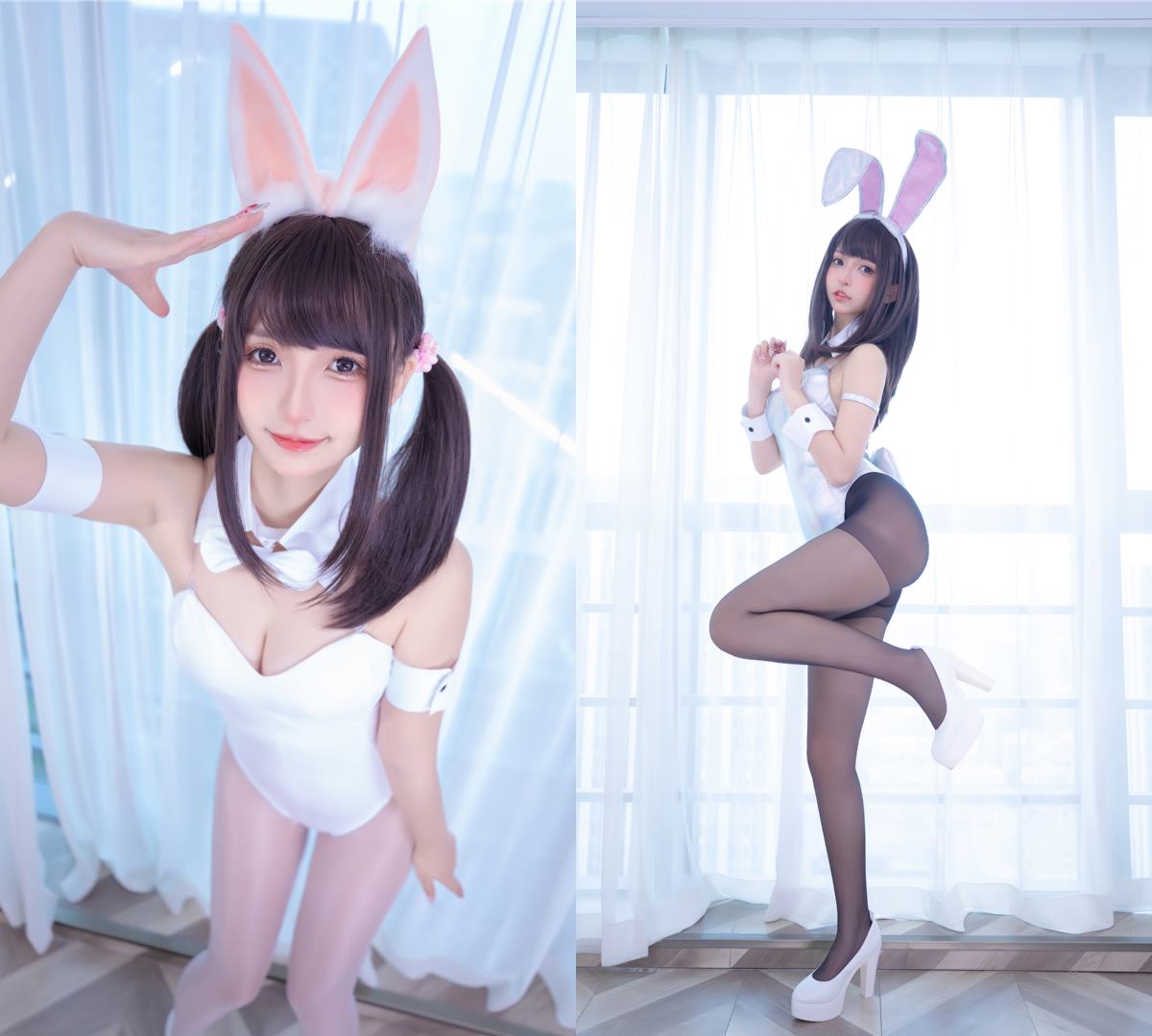 神楽坂真冬-兔女郎与钢管 cosplay在线视频-2V-cos喵-cos美图-coser聚集地-cosplay作品库