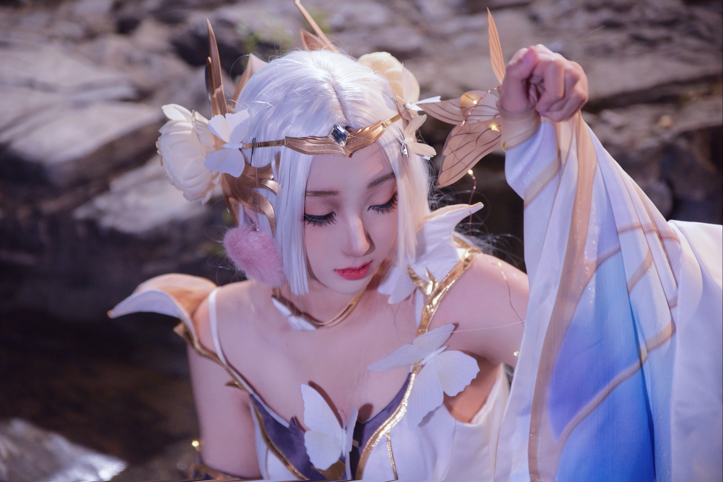 王者荣耀 金色仲夏夜之梦貂蝉cosplay | 柠檬79cos貂蝉-coser喵-coser美图-coser聚集地