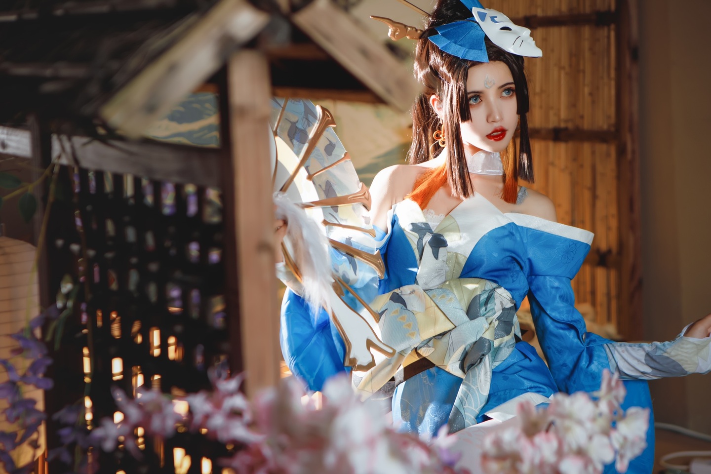 王者荣耀不知火舞魅语cosplay 第4张 - 不知火舞魅语图集