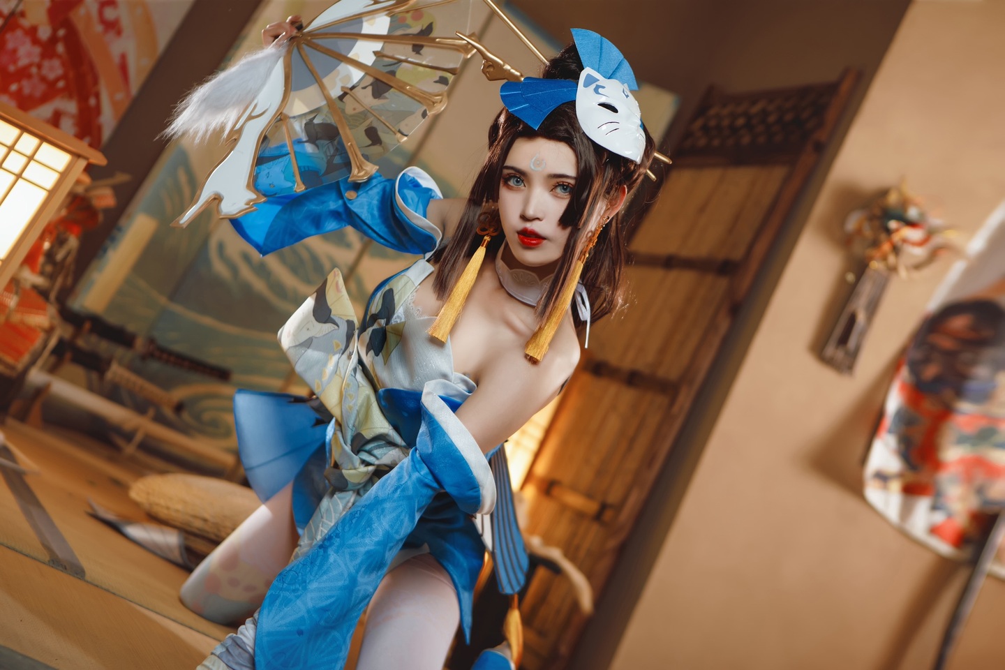 王者荣耀不知火舞魅语cosplay 第6张 - 不知火舞魅语图集