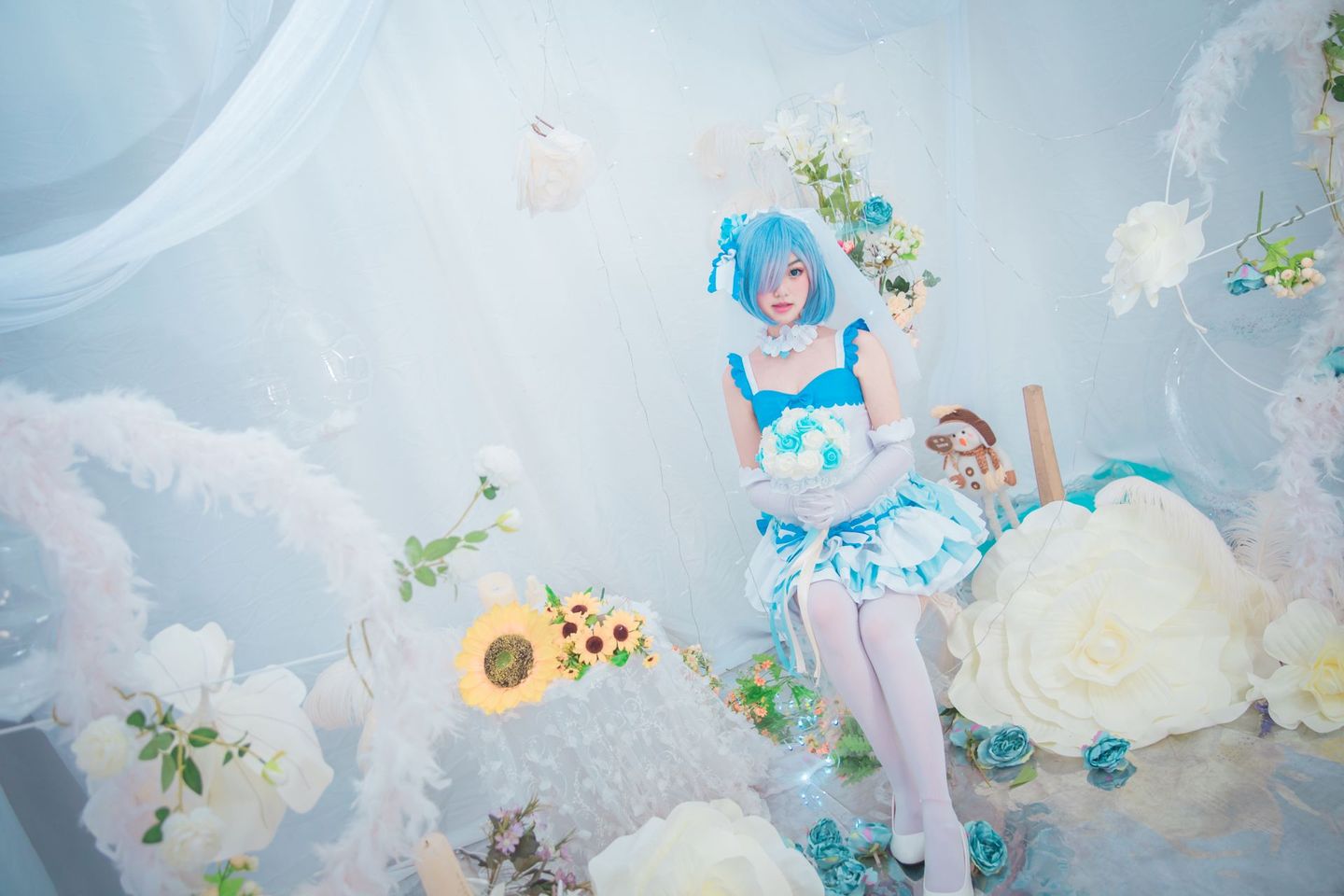 蕾姆花嫁cosplay (7/19) 蕾姆花嫁cosplay 第7张 - 蕾姆图集