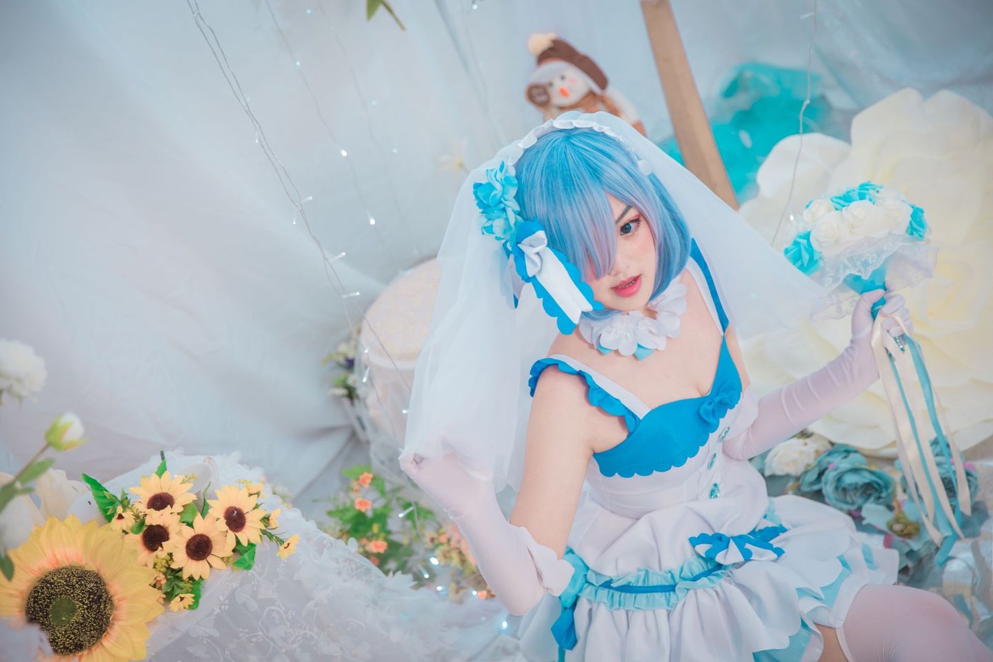 蕾姆花嫁cosplay (11/19) 蕾姆花嫁cosplay 第11张 - 蕾姆图集