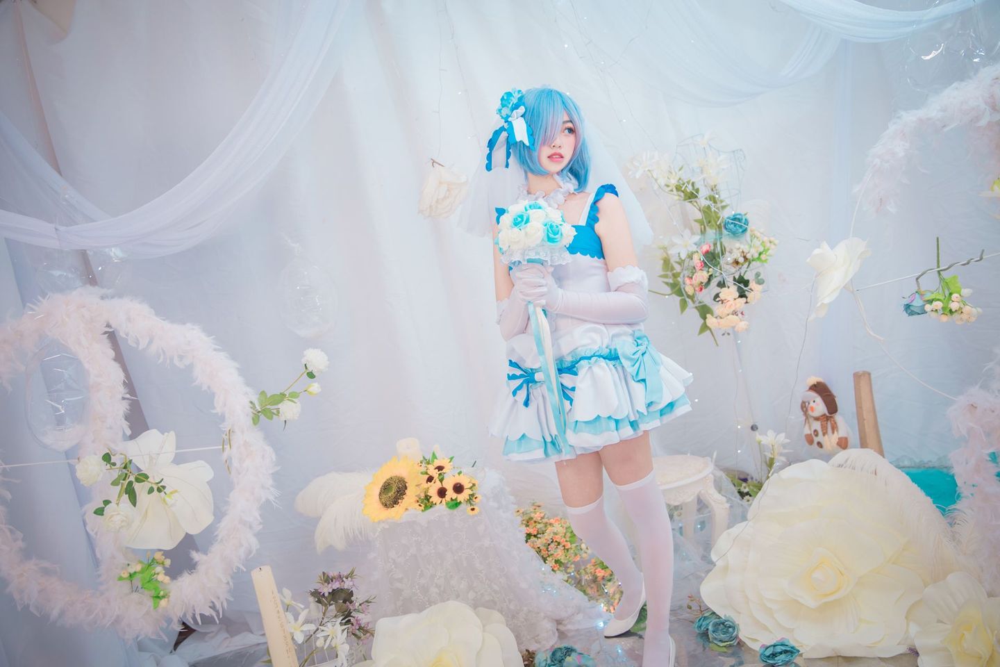 蕾姆花嫁cosplay (12/19) 蕾姆花嫁cosplay 第12张 - 蕾姆图集