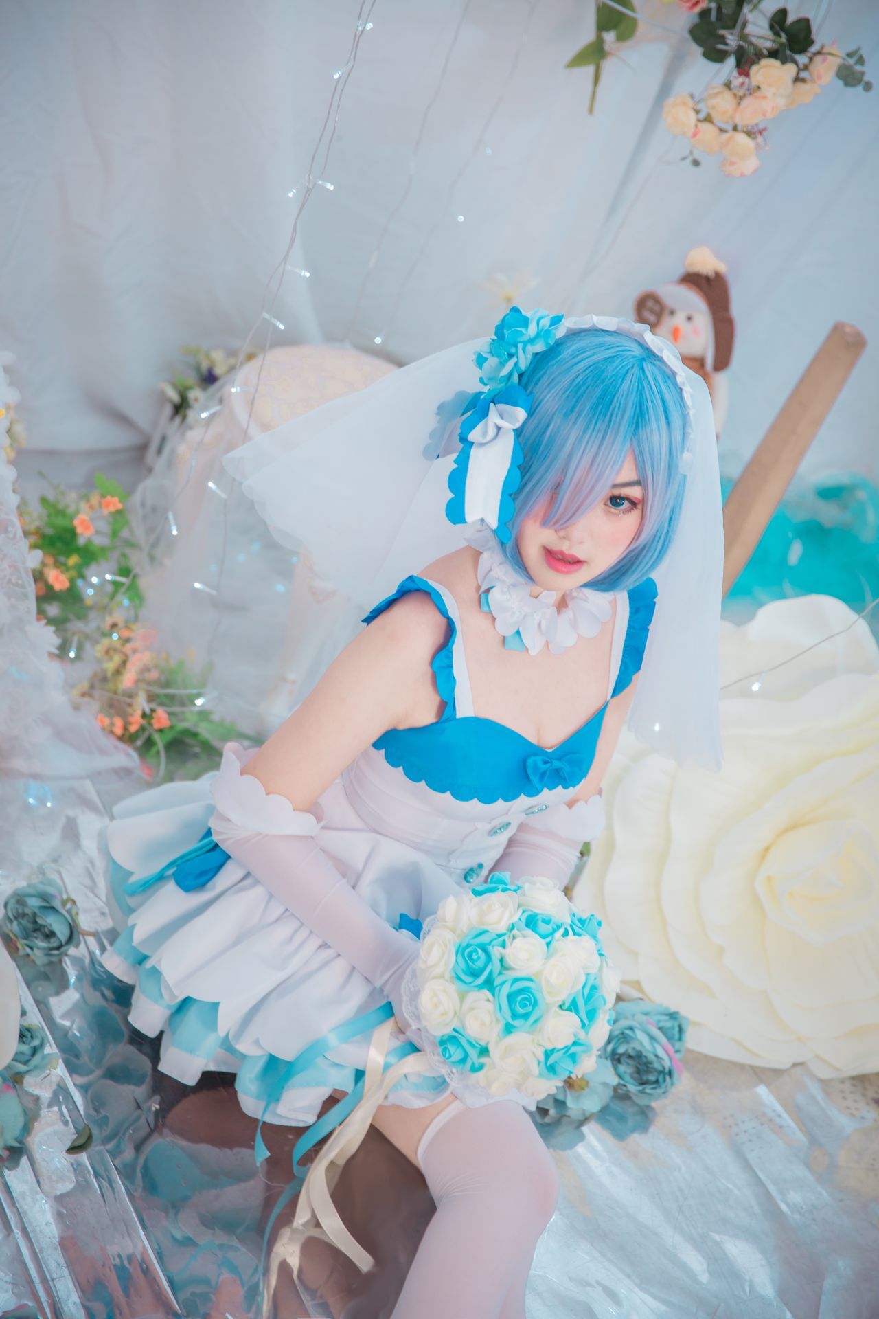 蕾姆花嫁cosplay (13/19) 蕾姆花嫁cosplay 第13张 - 蕾姆图集