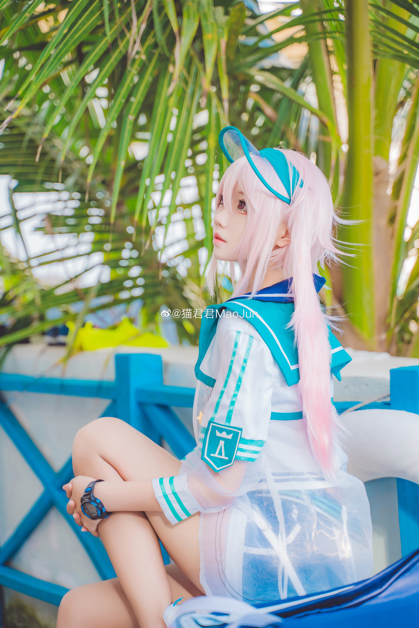 明日方舟·安赛尔·悠然假日·泳装·cosplay 第2张 - 安赛尔图集