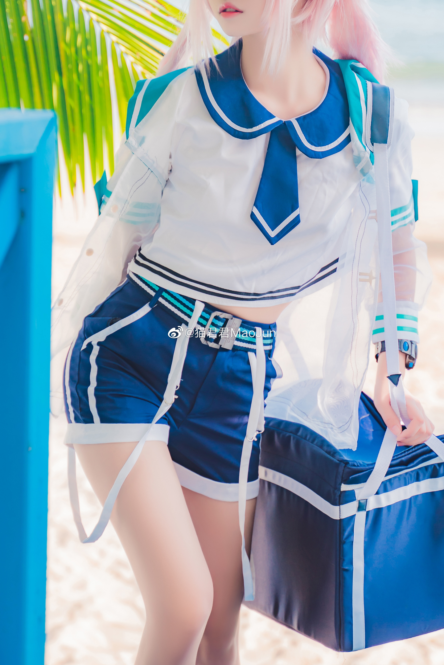 明日方舟·安赛尔·悠然假日·泳装·cosplay 第4张 - 安赛尔图集
