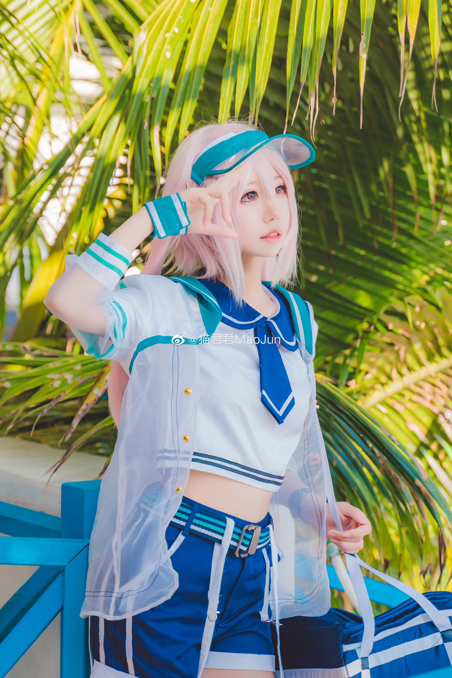 明日方舟·安赛尔·悠然假日·泳装·cosplay 第7张 - 安赛尔图集