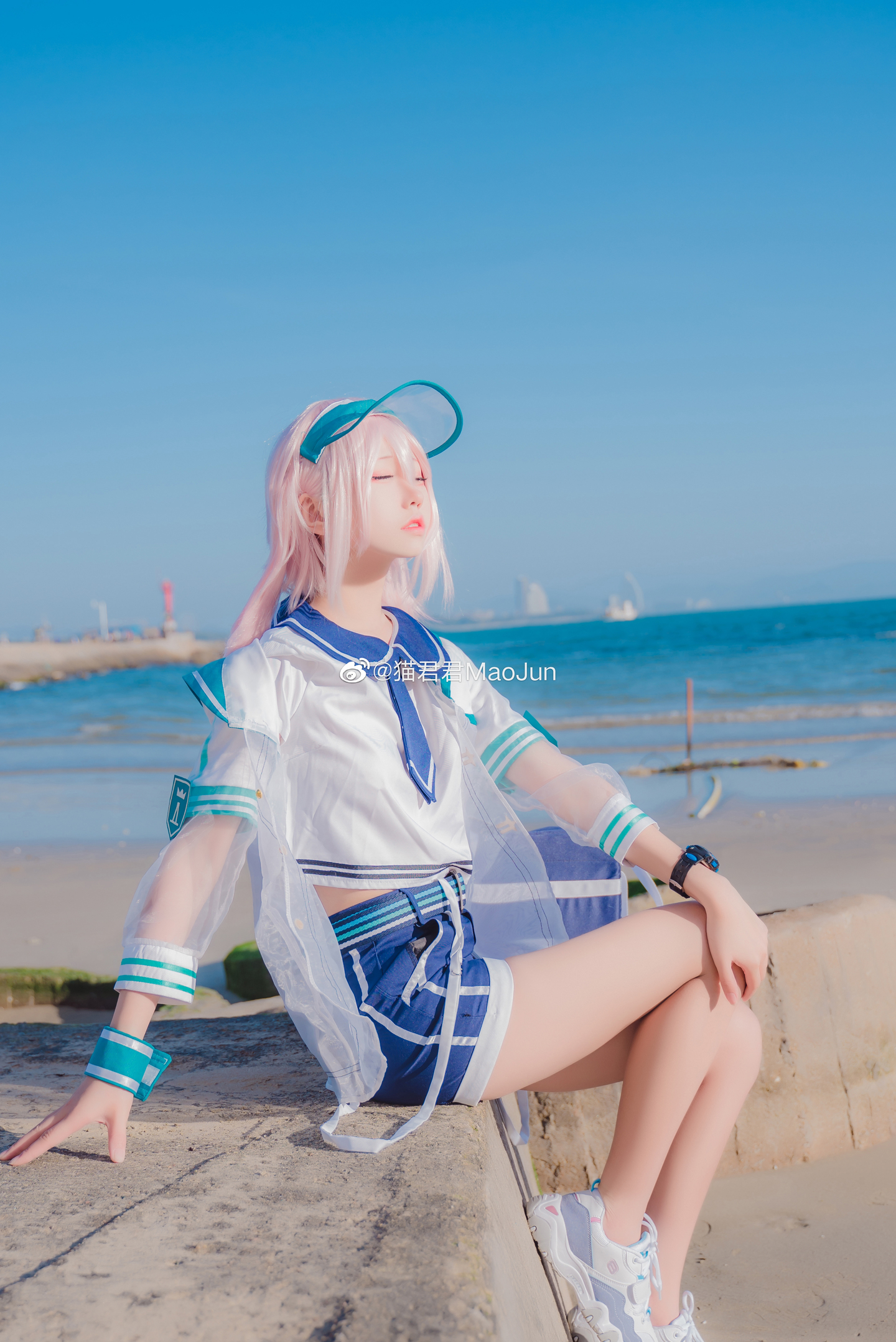明日方舟·安赛尔·悠然假日·泳装·cosplay 第8张 - 安赛尔图集